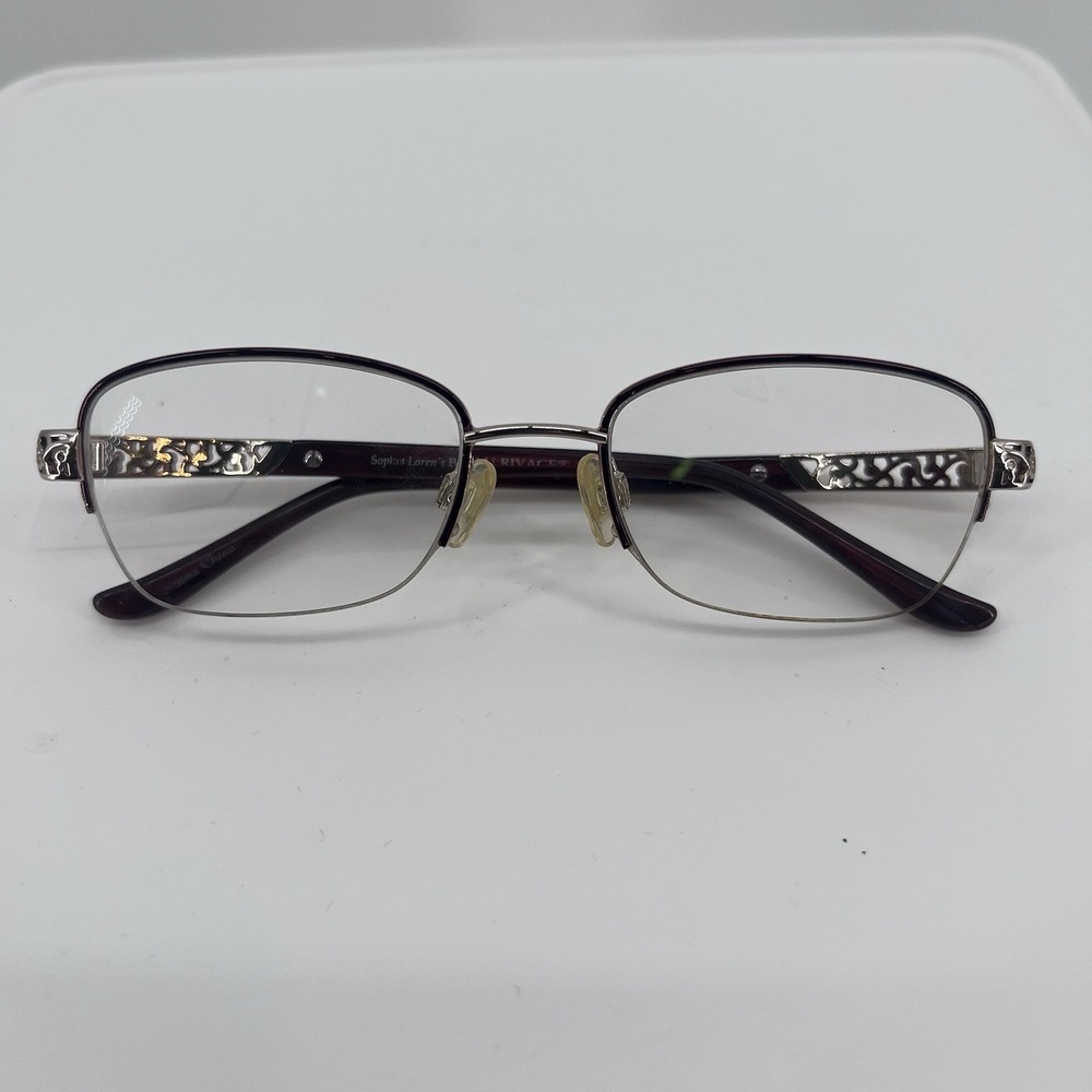 Sophia‎ Loren's Beau Rivage Eyeglasses Frames 50-18-135mm Zyloware 168
